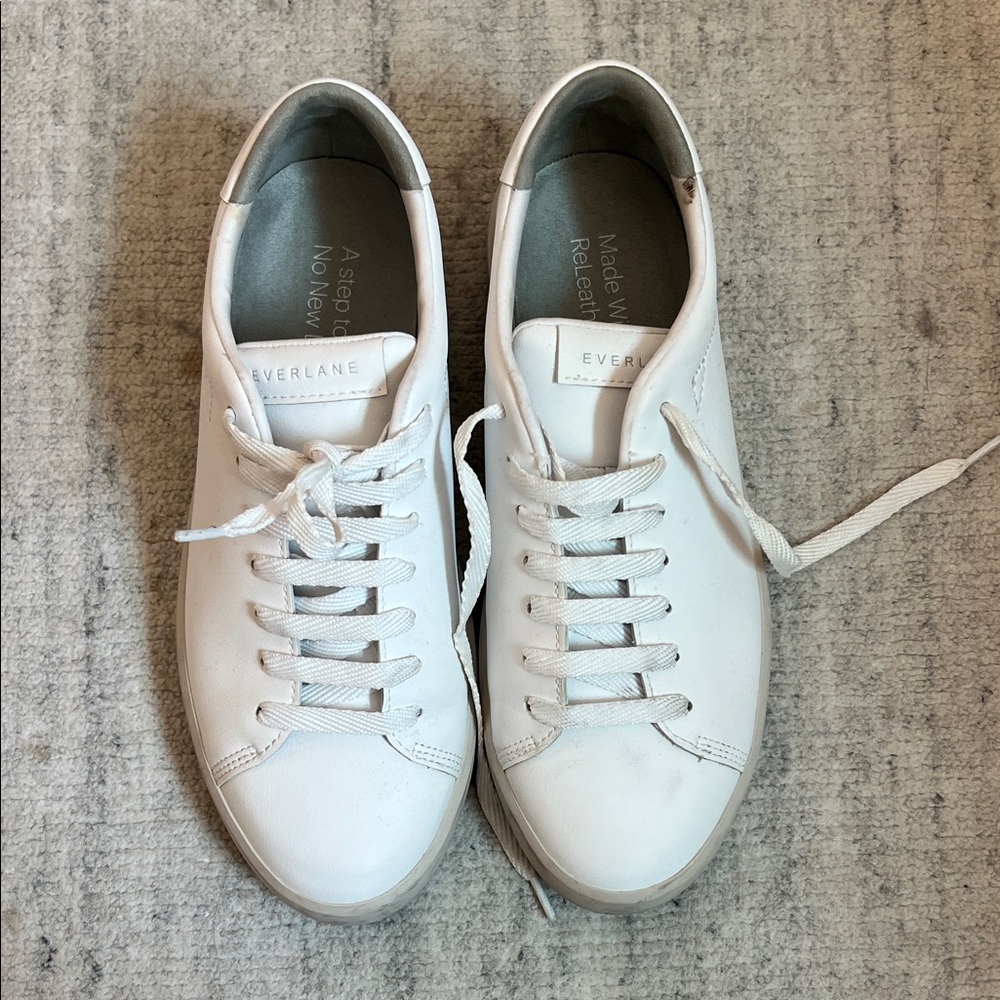 Everlane Men's Classic White Sneakers